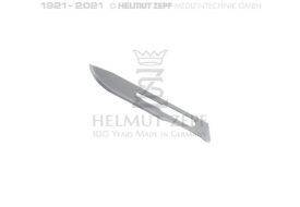 SKALPELLKLINGEN, FIG. 10, STERIL, FÜR GRIFF NO. 3, VERPACKUNGSEINHEIT = 100 STÜCK SKALPELLKLINGEN, FIG. 10, STERIL, FÜR GRIFF NO. 3, VERPACKUNGSEINHEIT = 100 STÜCK