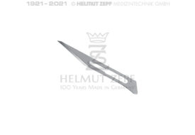 SKALPELLKLINGEN, FIG. 11, STERIL, FÜR GRIFF NO. 3, VERPACKUNGSEINHEIT = 100 STÜCK SKALPELLKLINGEN, FIG. 11, STERIL, FÜR GRIFF NO. 3, VERPACKUNGSEINHEIT = 100 STÜCK