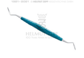 PARODONTALMESSER FIG.2 GOLDMAN-FOX- BIONIK GRIFF TÜRKIS-HELLBLAU- DOPPELENDIG PARODONTALMESSER FIG.2 GOLDMAN-FOX- BIONIK GRIFF TÜRKIS-HELLBLAU- DOPPELENDIG