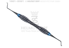 SRC INSTRUMENT FIG 2 KURZ RECHTS GEBOGEN Z-SHAPE GRIFF BLAU, NACH DR. ZELTNER NANOPAL, EINSÄTZE AUSWECHSELBAR SRC INSTRUMENT FIG 2 KURZ RECHTS GEBOGEN Z-SHAPE GRIFF BLAU, NACH DR. ZELTNER NANOPAL, EINSÄTZE AUSWECHSELBAR