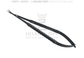 MIKRO-FEDERSCHERE, MIT MIKROVERZAHNUNG, ZEPF-LINIE SPITZ/SPITZ GEBOGEN, 18 CM, Ø 9 MM MIKRO-FEDERSCHERE, MIT MIKROVERZAHNUNG, ZEPF-LINIE SPITZ/SPITZ GEBOGEN, 18 CM, Ø 9 MM