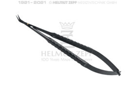 MIKRO-FEDERSCHERE, 16 CM, MIT MIKROVERZAHNUNG, ZEPF-LINIE 45 ° GEWINKELT MIKRO-FEDERSCHERE, 16 CM, MIT MIKROVERZAHNUNG, ZEPF-LINIE 45 ° GEWINKELT