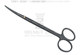 METZENBAUM, SCHERE, GEBOGEN, 14,5CM STUMPF/STUMPF, FIG. 1, SUPERCUT TITAN-NITRID-CARBONIT BESCHICHTET METZENBAUM, SCHERE, GEBOGEN, 14,5CM STUMPF/STUMPF, FIG. 1, SUPERCUT TITAN-NITRID-CARBONIT BESCHICHTET