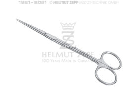 METZENBAUM, PRÄPARIERSCHERE, STUMPF, GERADE, 14,5 CM  METZENBAUM, PRÄPARIERSCHERE, STUMPF, GERADE, 14,5 CM