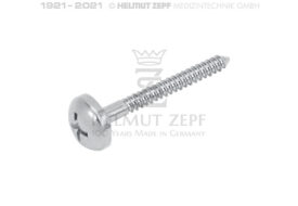 MIKROSCHRAUBE Ø 1,2 X 12 MM SCHIRMKOPF Ø 4MM, KREUZSCHLITZ  MIKROSCHRAUBE Ø 1,2 X 12 MM SCHIRMKOPF Ø 4MM, KREUZSCHLITZ