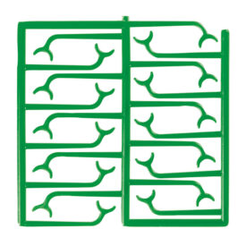 Bonyhard Klammern klein grün 10St Bonyhard Klammern klein grün 10St