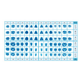 S-U Skabets GVV 45B 25St S-U Skabets GVV 45B 25St