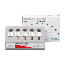 IPS e.max Zircad Inlab MO 0 C15 5St IPS e.max Zircad Inlab MO 0 C15 5St