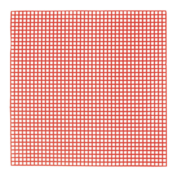 Wachsgitter rot 10x10mm  10St | 216505