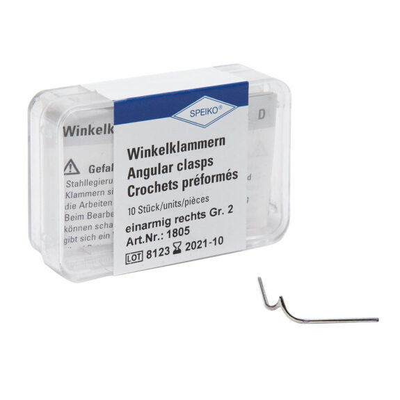 Winkelklammern Gr.2 rechts 10St | 230716