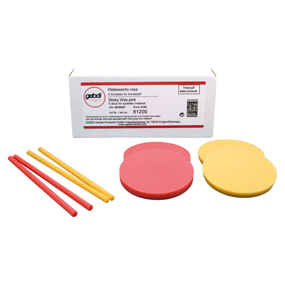 Klebewachs gelb Stangen 20St | 214768 Klebewachs gelb Stangen 20St | 214768