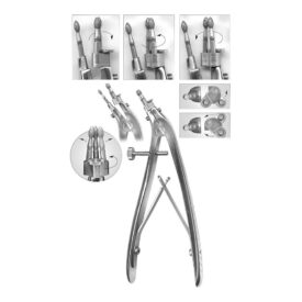 Teleskopkronenzange diam. 120mm  St Teleskopkronenzange diam. 120mm  St