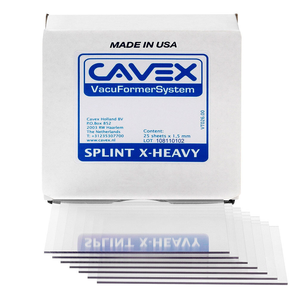 Cavex VF Splint X-Hea.1,5x125x125mm 25St | 218256 Cavex VF Splint X-Hea.1,5x125x125mm 25St | 218256