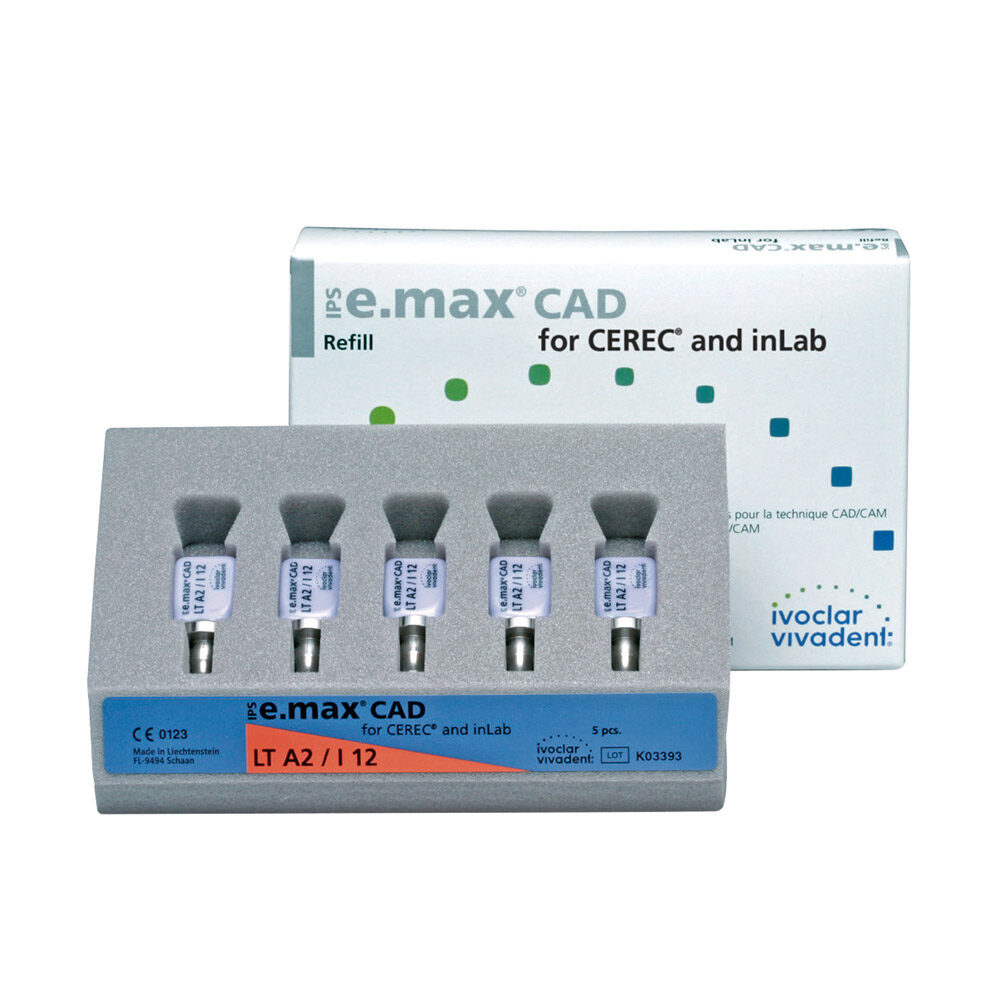IPS e.max CAD Cer/inLab LT A3 C16 5St | 213846 IPS e.max CAD Cer/inLab LT A3 C16 5St | 213846