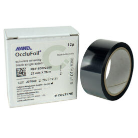 Hanel Folie 12µ PET es 22mm schwarz  25m Hanel Folie 12µ PET es 22mm schwarz  25m