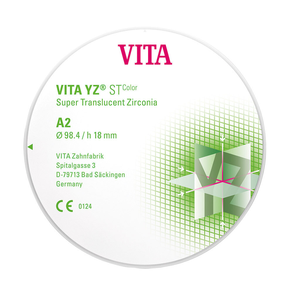 VITA YZ STColor Disc A3 H 25mm 1St | 217224 VITA YZ STColor Disc A3 H 25mm 1St | 217224
