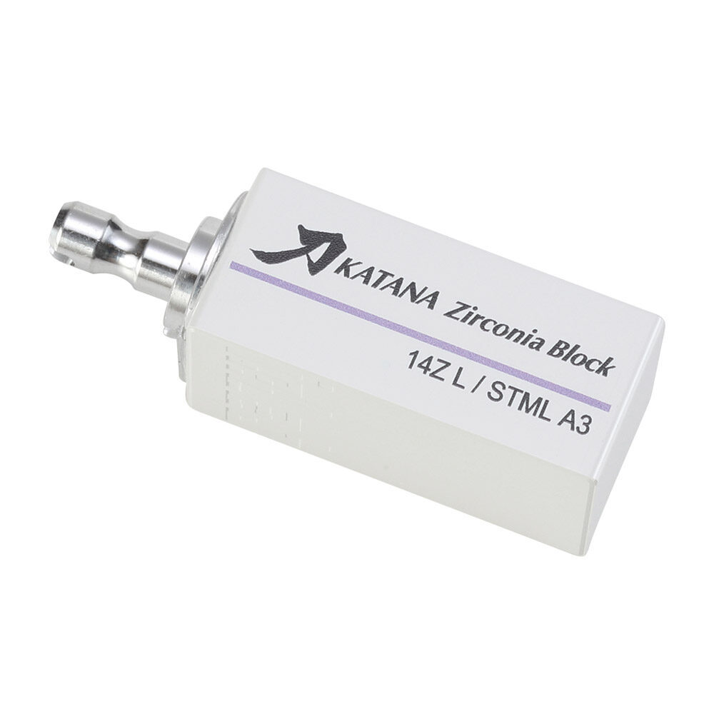Katana Zirconia Block STML 14Z L A3 3St | 212497 Katana Zirconia Block STML 14Z L A3 3St | 212497