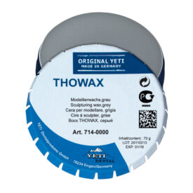 Thowax Modellierwachs grau 70g Thowax Modellierwachs grau 70g