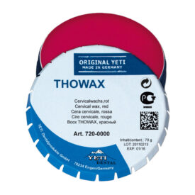 Thowax Cervikalwachs rot  Ds 70g Thowax Cervikalwachs rot  Ds 70g