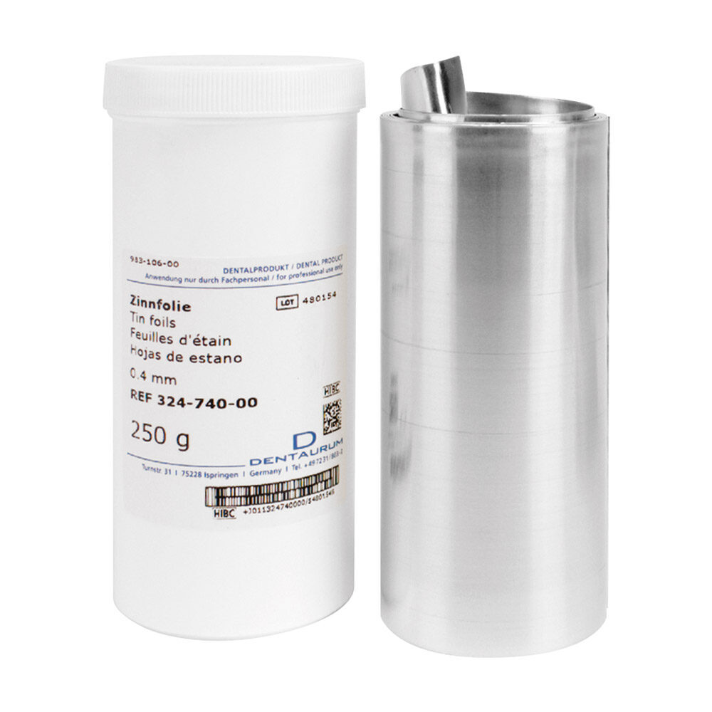 Zinnfolie 0,40mm 250G | 240168 Zinnfolie 0,40mm 250G | 240168