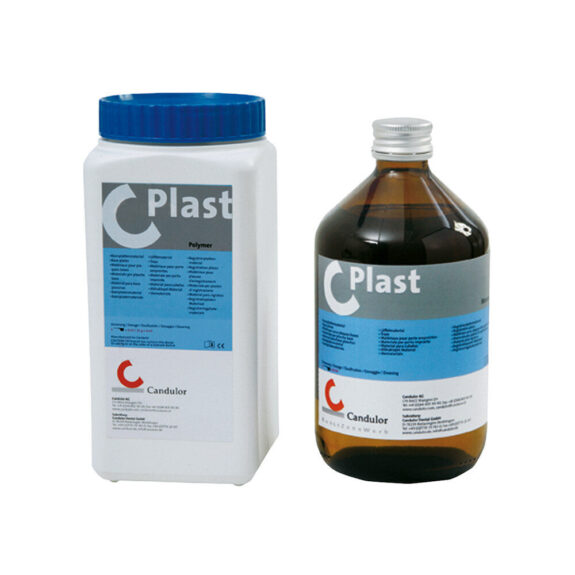 C-Plast Pulver Fb. 34 dunkelrosa 500g | 226741