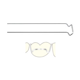 Adams-Klammern 0,7  7mm 10St Adams-Klammern 0,7  7mm 10St