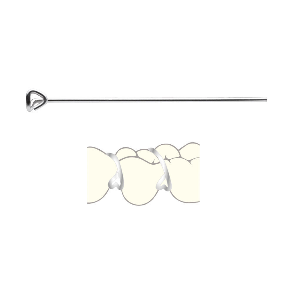 Dreiecksklammern 0,7mm 1000St | 214658 Dreiecksklammern 0,7mm 1000St | 214658