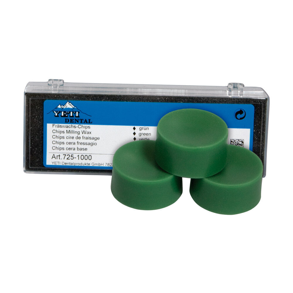 Fräswachs-Chips grün 3x20g | 216458 Fräswachs-Chips grün 3x20g | 216458