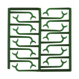 Wachsschablonen Bonyhard Klammer  10St Wachsschablonen Bonyhard Klammer  10St