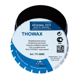 Thowax Modellierwachs braun  70g Thowax Modellierwachs braun  70g