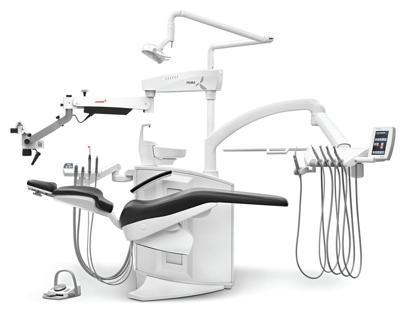LABOMED PRIMA „lite“ Dental-Mikroskop mit 4k Kamerasystem (Decke, Fahrstativ, KAVO o.ä.) Aktion | 317489