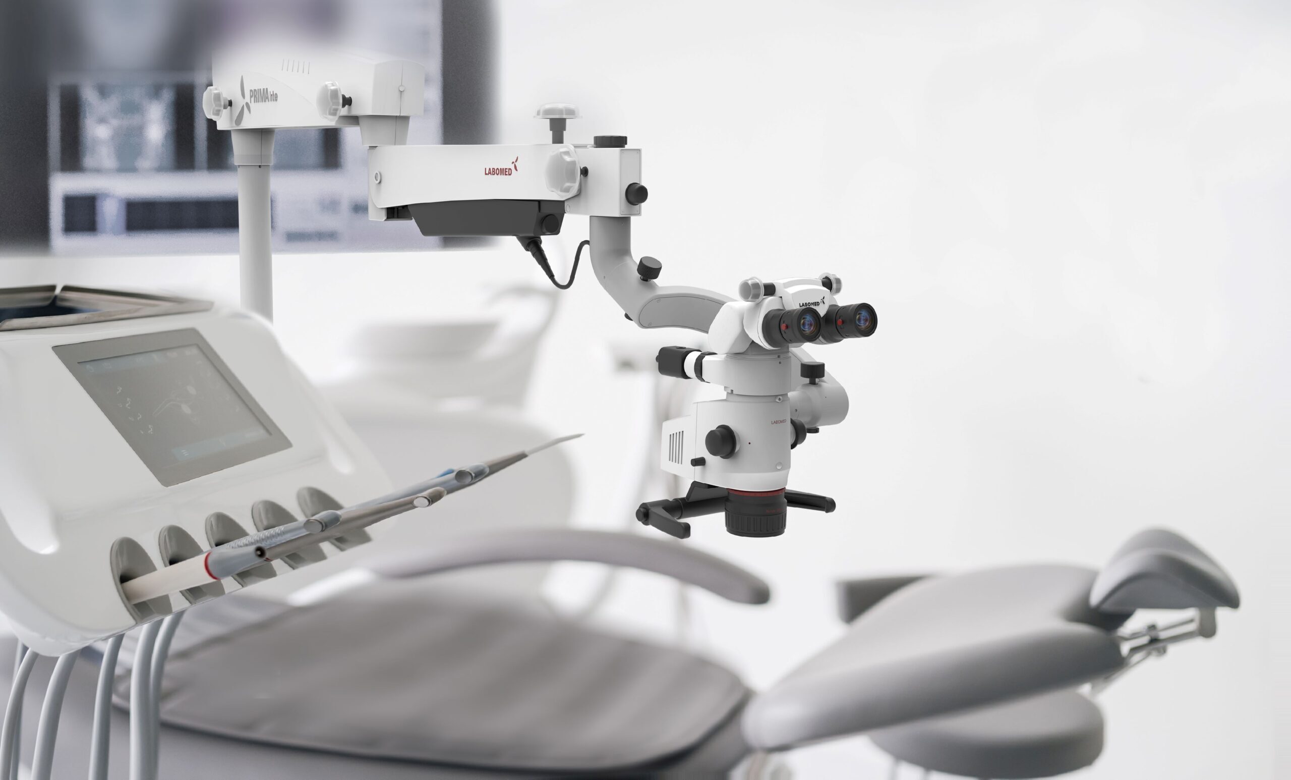 LABOMED PRIMA „lite“ Dental-Mikroskop OHNE Kamera mit Fahrstativ IDS-Aktion! Preis-Leistungs-Sieger! | 317153