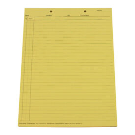 Krankenblatt M1 gelb kopfgel. 100St Krankenblatt M1 gelb kopfgel. 100St