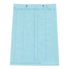Krankenblatt C blau kopfgel.  100St Krankenblatt C blau kopfgel.  100St