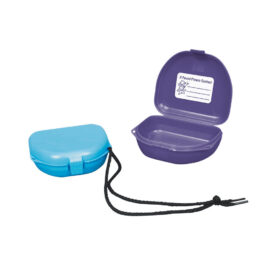 Spangenbox flach neon-lila  12St Spangenbox flach neon-lila  12St