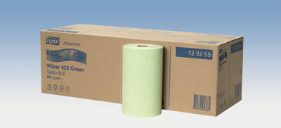 Tork Advanced Wischt. W2 23×14 grün 10Rl | 250977 Tork Advanced Wischt. W2 23×14 grün 10Rl | 250977