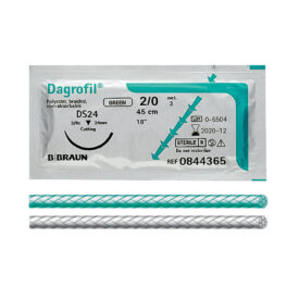 Dagrofil grün 3/0 HR22 75cm 3Dtz Dagrofil grün 3/0 HR22 75cm 3Dtz