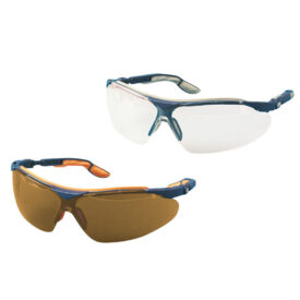 Schutzbrille Uvex I-VO "S" blau/orange Schutzbrille Uvex I-VO "S" blau/orange