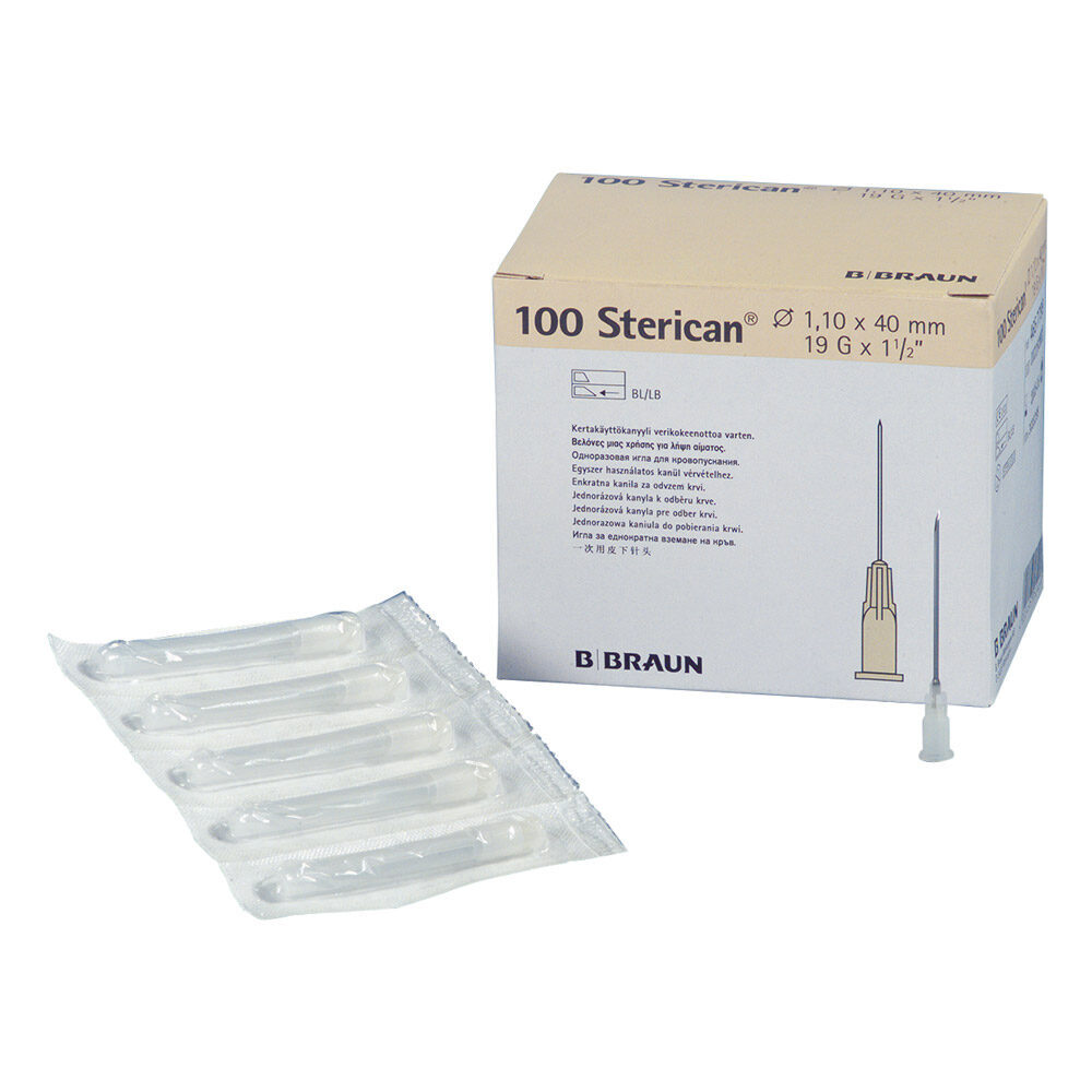 Sterican Einmalk. 1,10×40 G19 100St | 270855 Sterican Einmalk. 1,10×40 G19 100St | 270855
