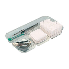 Slide-Tray klar m. Einteilung St Slide-Tray klar m. Einteilung St