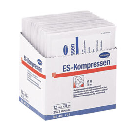 ES-Kompresse 10x10cm unsteril 8f 100St ES-Kompresse 10x10cm unsteril 8f 100St