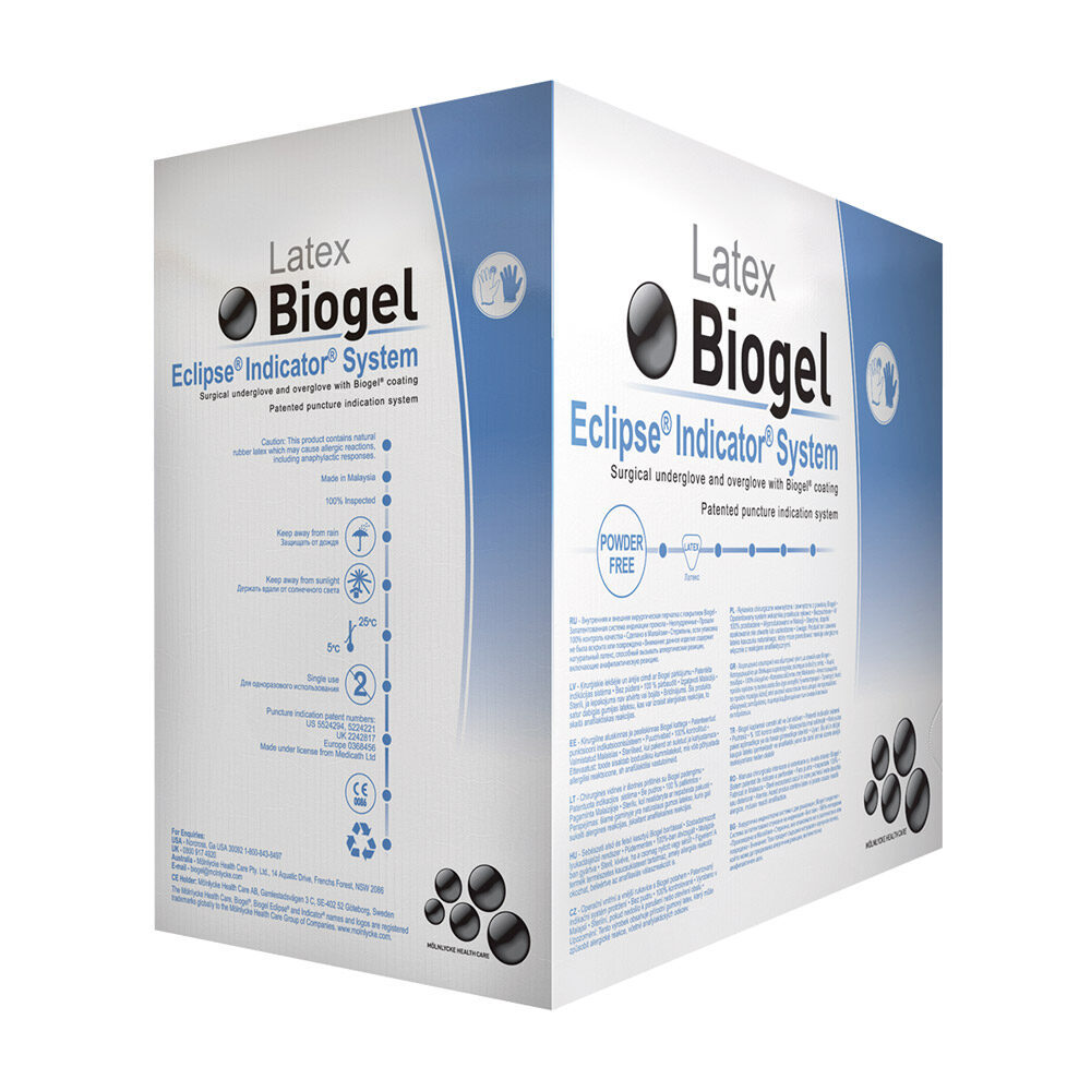 Biogel Eclipse Indic. ster. 8,0 25x2Paar | 254549 Biogel Eclipse Indic. ster. 8,0 25x2Paar | 254549
