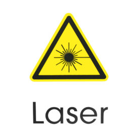 Elexxion Warnschild Laser  St Elexxion Warnschild Laser  St