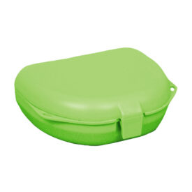 Spangenbox flach neon-grün  12St Spangenbox flach neon-grün  12St