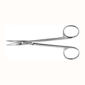 Iris- u. Fadenschere ger. 130mm St Iris- u. Fadenschere ger. 130mm St