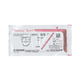 Monosyn Quick ungef.4/0 HR17 70cm  3Dtz Monosyn Quick ungef.4/0 HR17 70cm  3Dtz