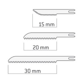 Sägeblatt reziprok 15mm f. S-8 R  5St Sägeblatt reziprok 15mm f. S-8 R  5St