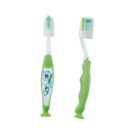 Zahnbürste m.Saugfuss "Otto" grün 12St Zahnbürste m.Saugfuss "Otto" grün 12St