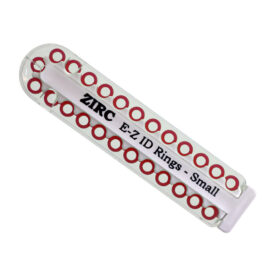 EZ-ID Markierungsringe klein rot 25St EZ-ID Markierungsringe klein rot 25St