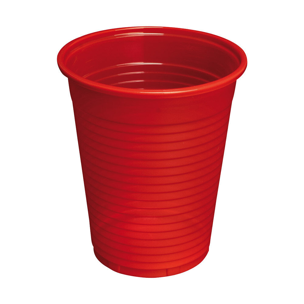 Monoart Trinkbecher rot 180ml 1000St | 275171 Monoart Trinkbecher rot 180ml 1000St | 275171